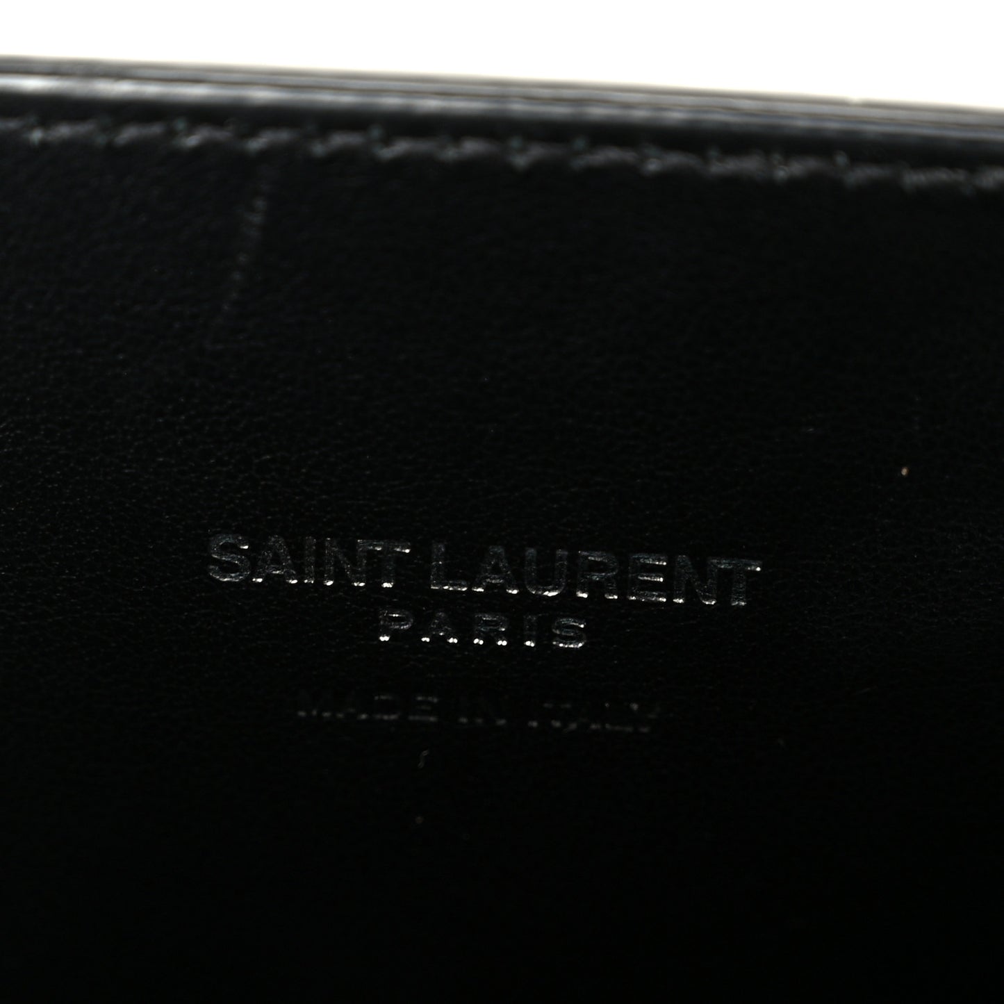 Calfskin Crocodile Embossed Nano Sac De Jour Black