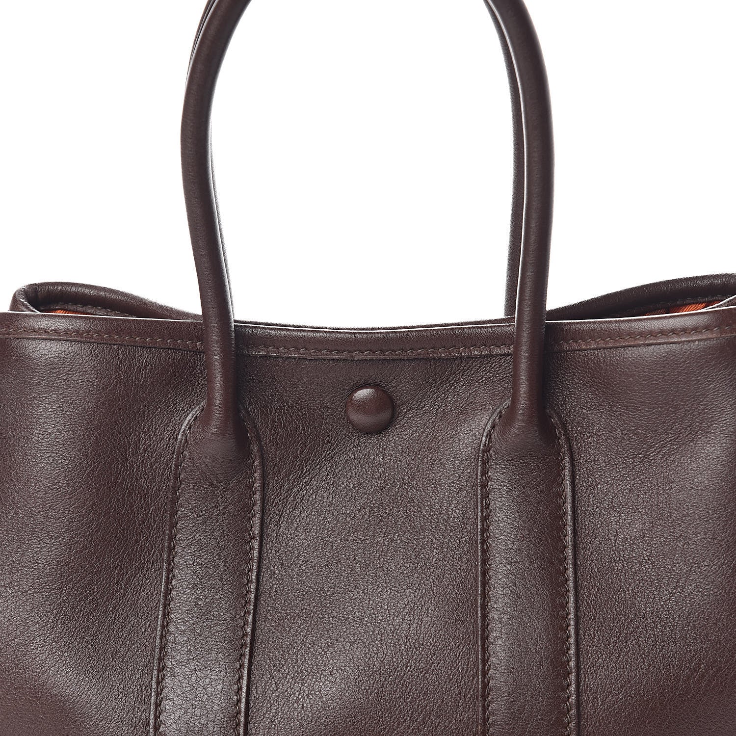 Hermes Swift Bolduc Twilly Garden Party TTPM Chocolate 10 of 11