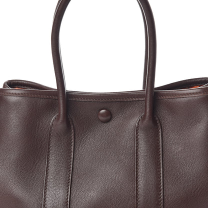 Hermes Swift Bolduc Twilly Garden Party TTPM Chocolate 10 of 11