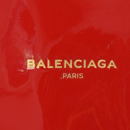 Balenciaga Patent S Bazar Shopper Tote Rouge Groseille 11 of 12