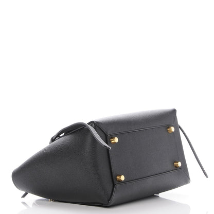 Celine Grained Calfskin Mini Belt Bag Black 5 of 9