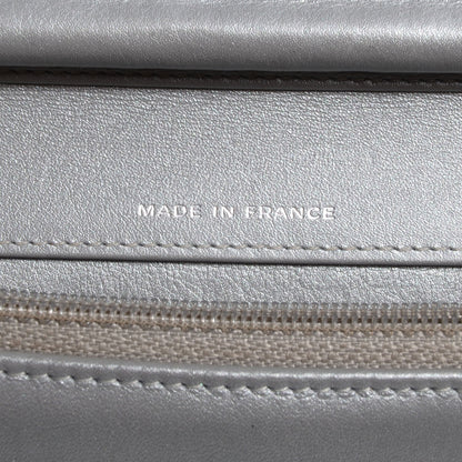 Chanel Patent Strass Wallet On Chain WOC Silver 7 of 8