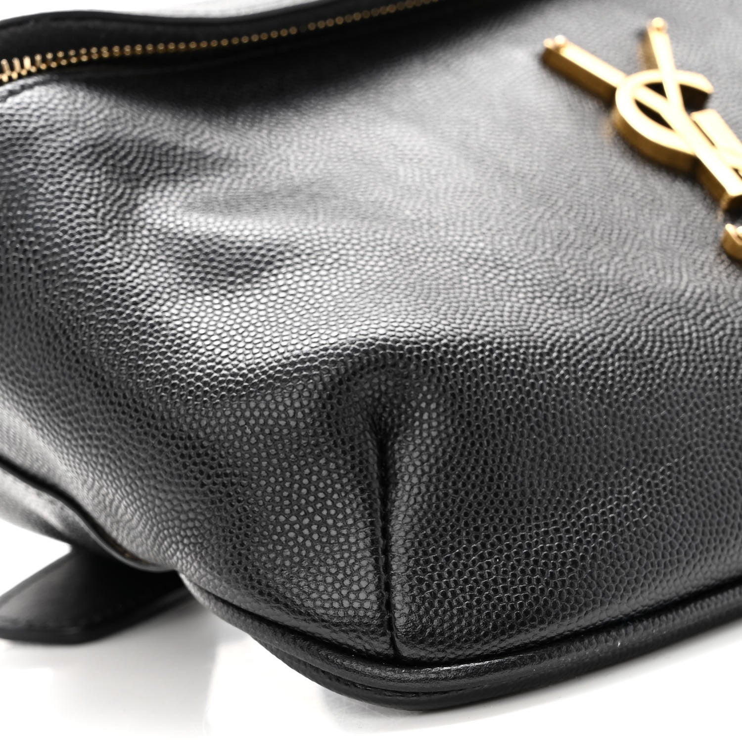 Saint Laurent Grain De Poudre Monogram Belt Bag Black 16 of 18