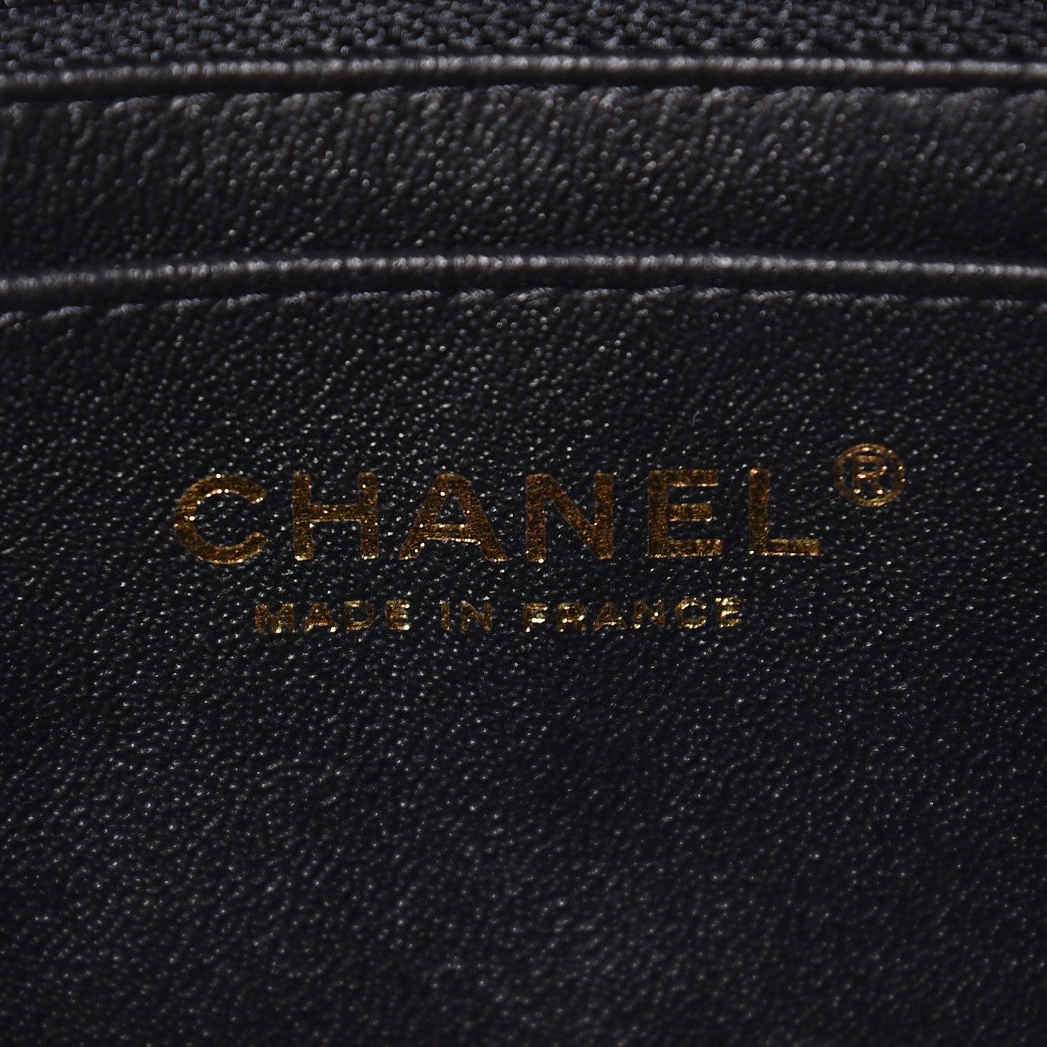 Chanel Lambskin Chevron Quilted Mini Rectangular Flap Black 7 of 8