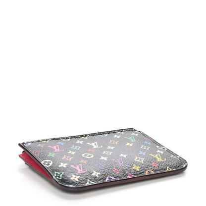 Louis Vuitton Monogram Multicolor Key Pouch Black Grenade 4 of 7