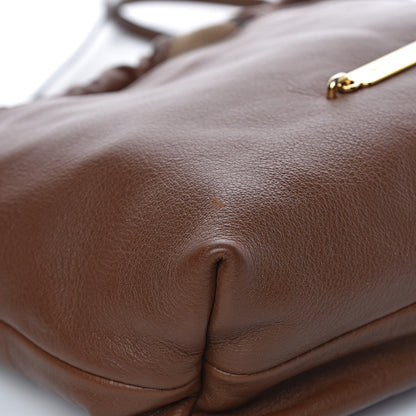 Burberry Calfskin House Check Little Crush Tan 10 of 16