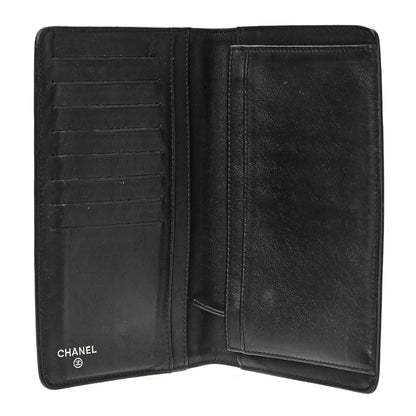 Chanel Caviar Timeless CC Yen Wallet Black 5 of 10