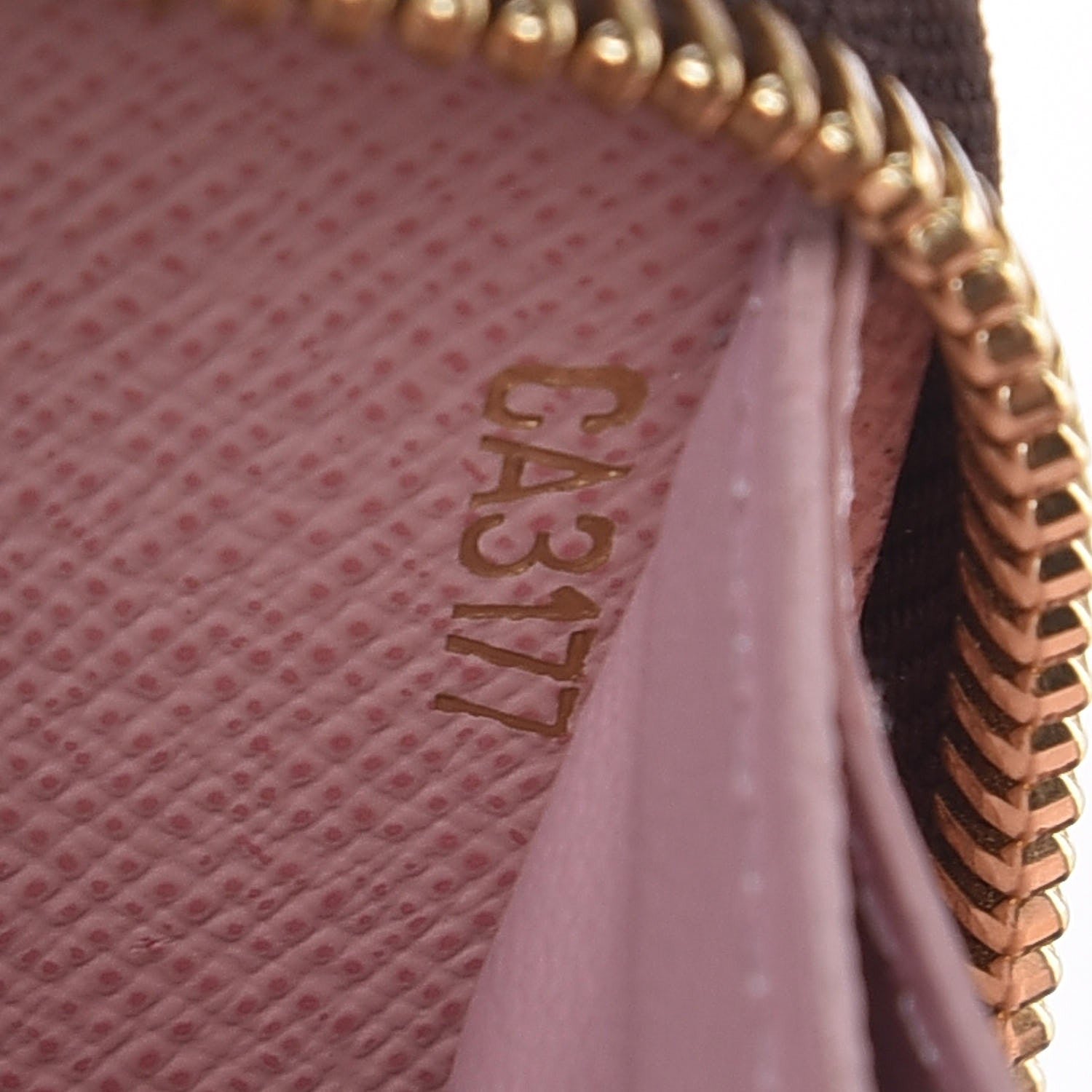 Louis Vuitton Monogram Clemence Wallet Rose Ballerine 7 of 7