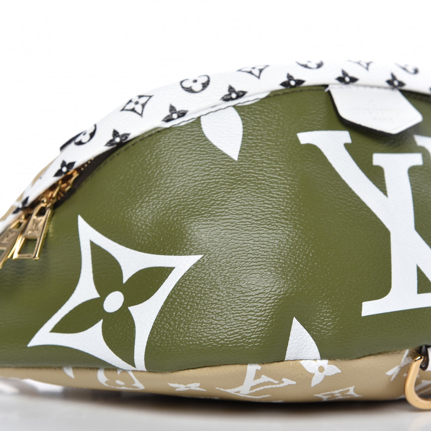 Monogram Giant Bumbag Kaki Beige