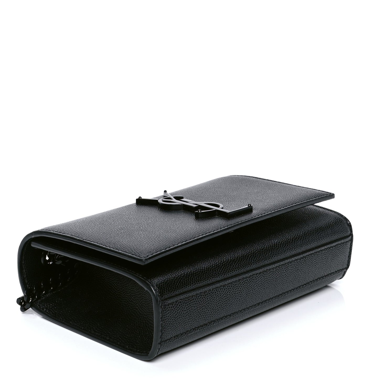 Grain De Poudre Small Monogram Kate Satchel Black
