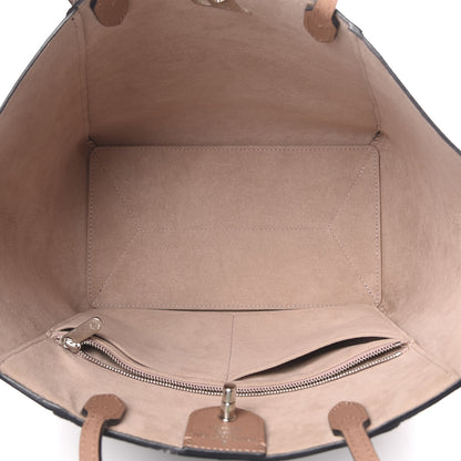Louis Vuitton Calfskin Lockme Cabas Bois de Rose Black 5 of 11