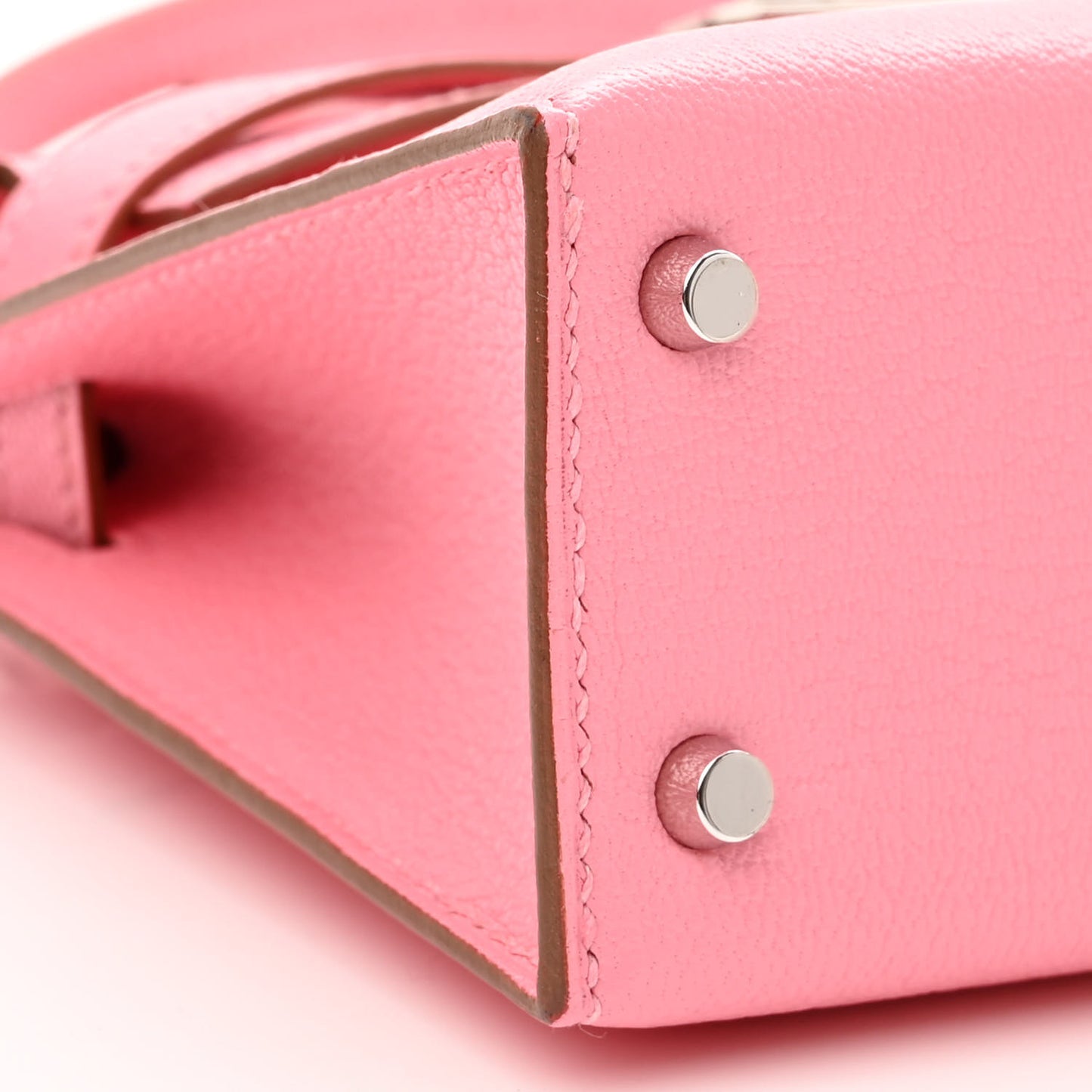 Chevre Mysore Mini Kelly Sellier 20 Rose Confetti