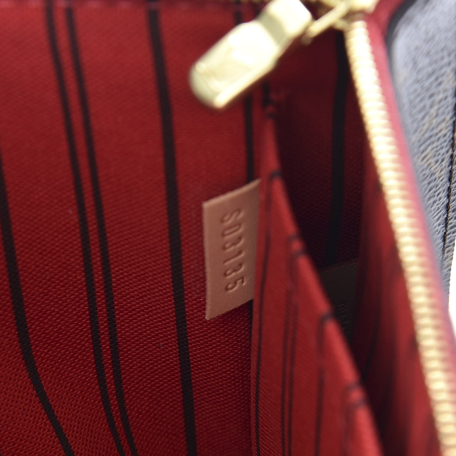 Louis Vuitton Monogram Neverfull MM GM Pochette Cherry 8 of 8