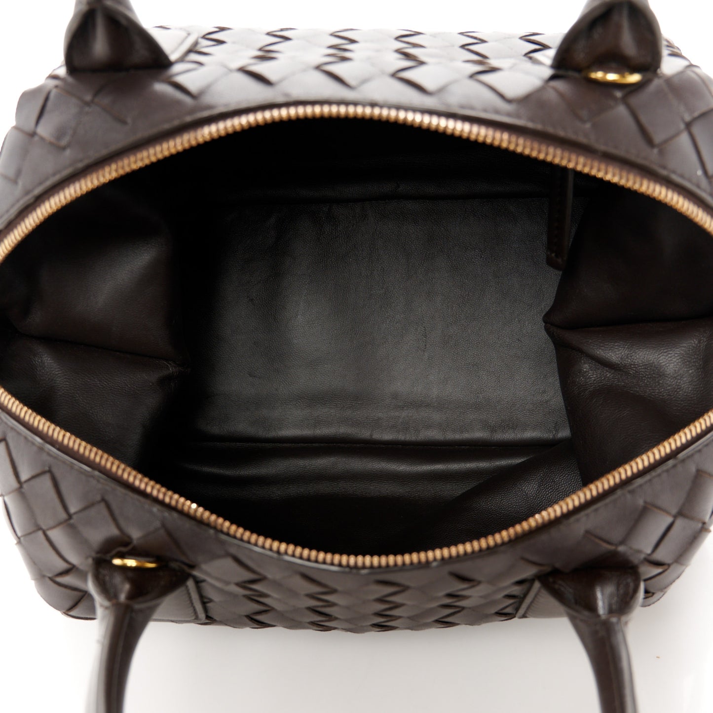 Nappa Intrecciato Bauletto Fondant