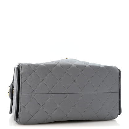 Chanel Caviar Quilted Small Chanel 25 Handbag Dark Grey 4 of 11