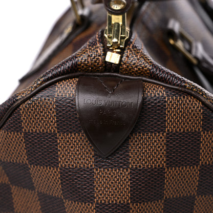 Louis Vuitton Damier Ebene Speedy 30 6 of 12