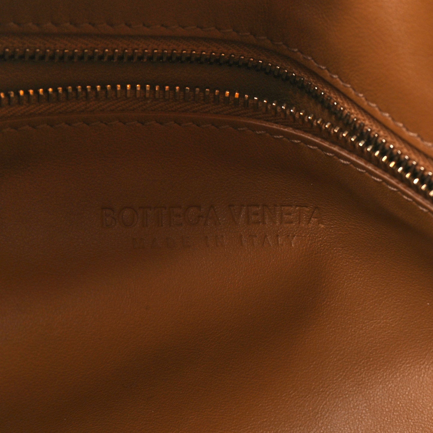 Nappa Intrecciato Small Jodie Caramel