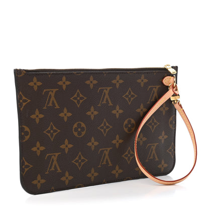 Louis Vuitton Monogram Neverfull MM GM Pochette 2 of 3