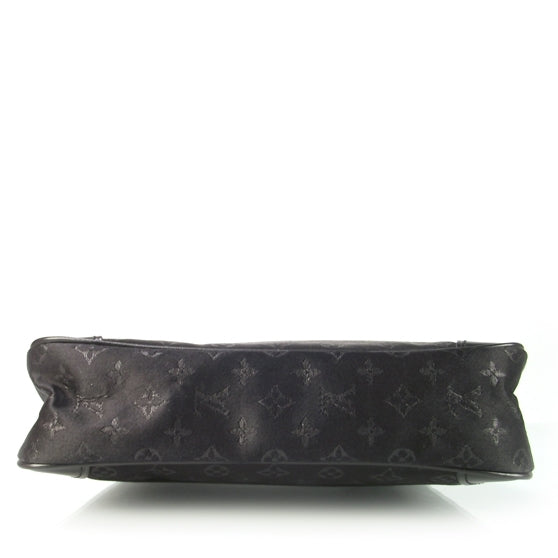 Satin Monogram Little Boulogne Black