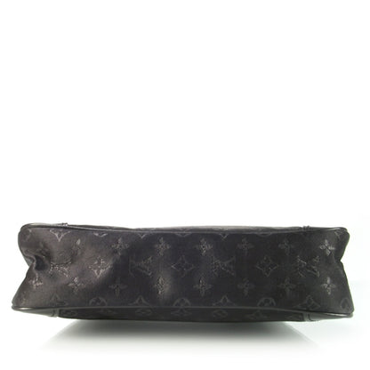 Louis Vuitton Satin Monogram Little Boulogne Black 5 of 9