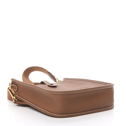 Hermes Taurillon Clemence Evelyne TPM Gold 4 of 11