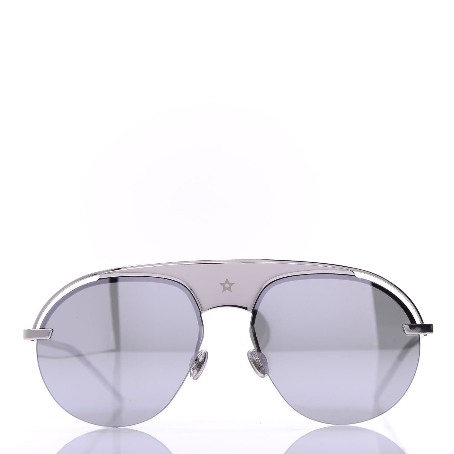 Christian Dior Dio(r)evolution 2 Aviator Sunglasses Silver 3 of 8
