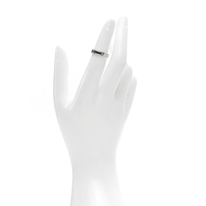 Tiffany Platinum Diamond Essential Double Milgrain Wedding Band Ring 48 4.5 2 of 6