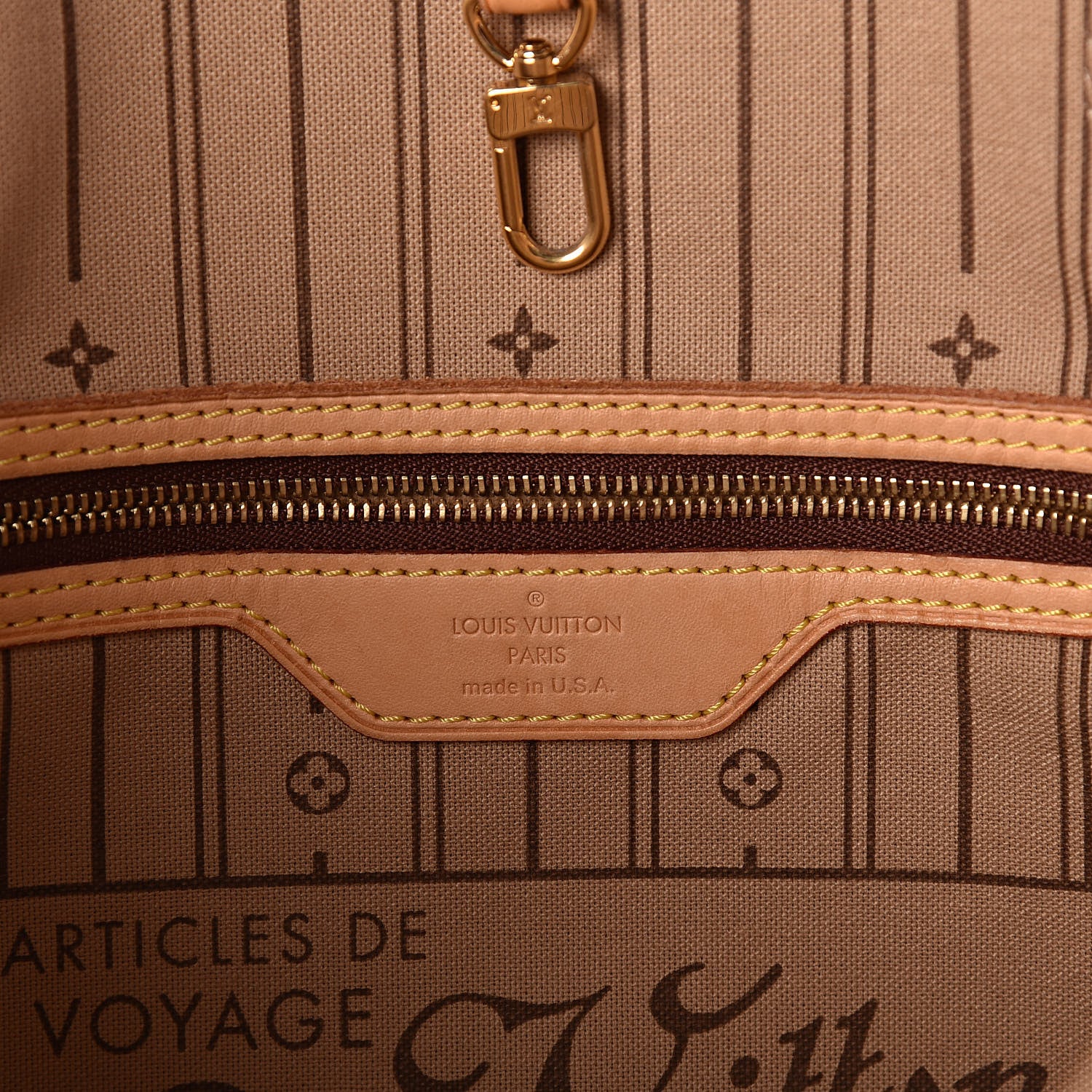Louis Vuitton Monogram Neverfull MM 6 of 10