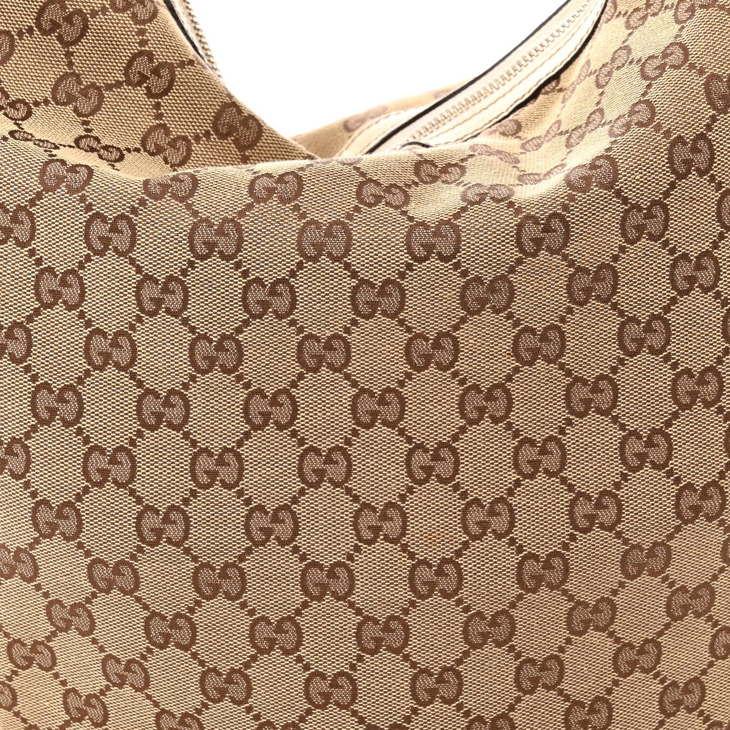 Monogram Glam Hobo Off White