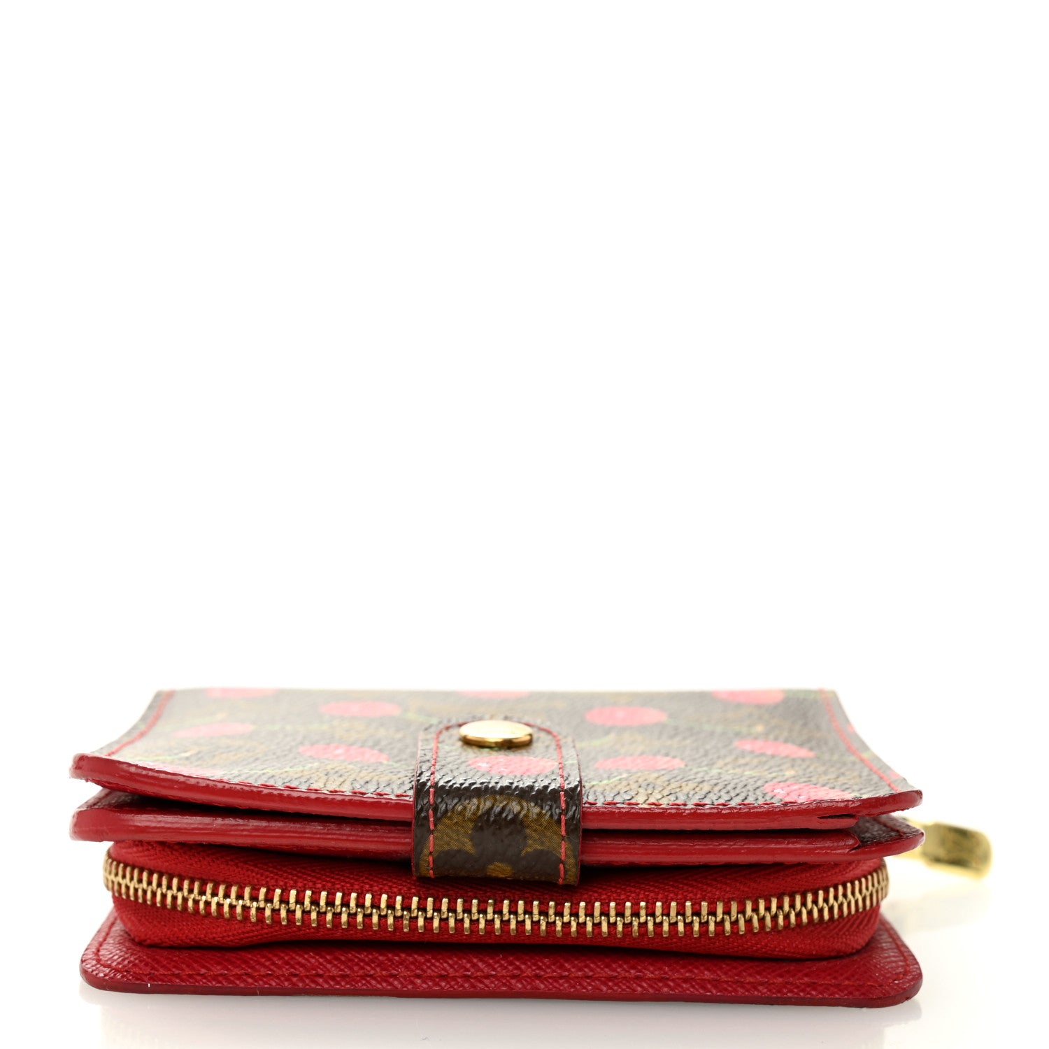 Louis Vuitton Monogram Cerises Compact Zipped Wallet 9 of 10