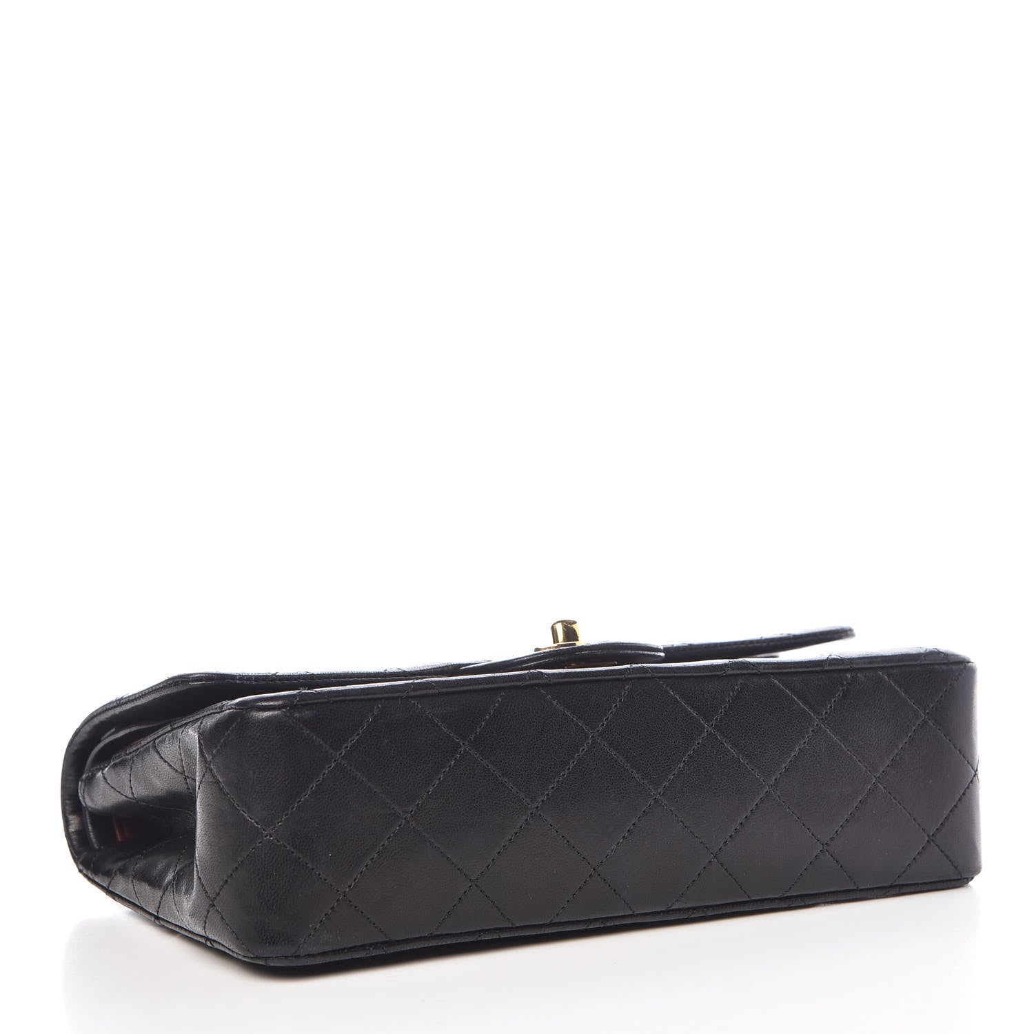 Chanel Lambskin Quilted Small Double Flap Black 5 of 13