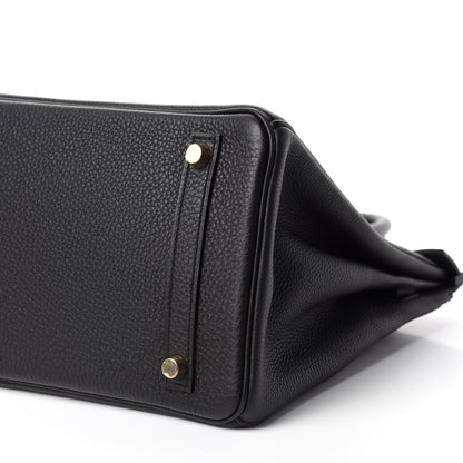 Hermes Togo Birkin 30 Black 7 of 11