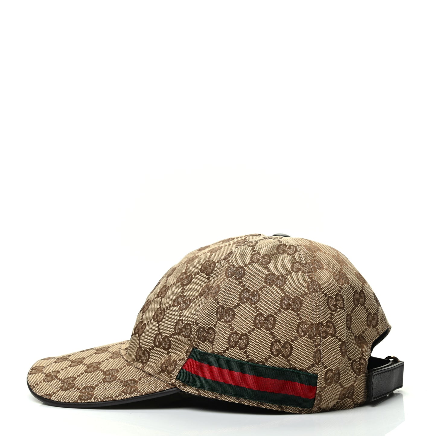 Monogram Web Baseball Hat XL Beige Cocoa
