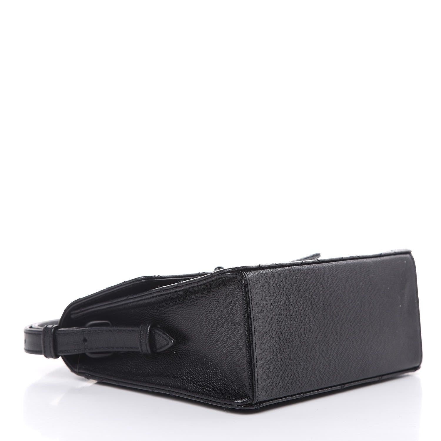 Chanel Caviar Diamond Stitched Square Flap So Black 4 of 15