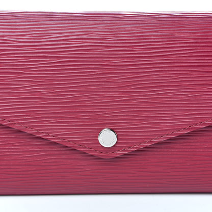 Louis Vuitton Epi Sarah Wallet NM Fuchsia 8 of 9