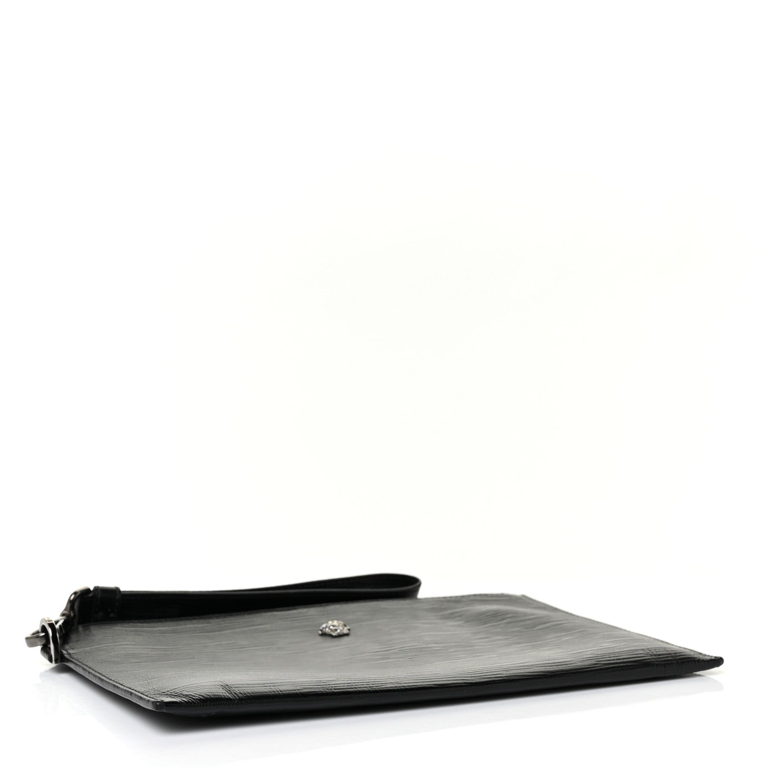 Versace Calfskin Medusa Head Pochette Black 4 of 8