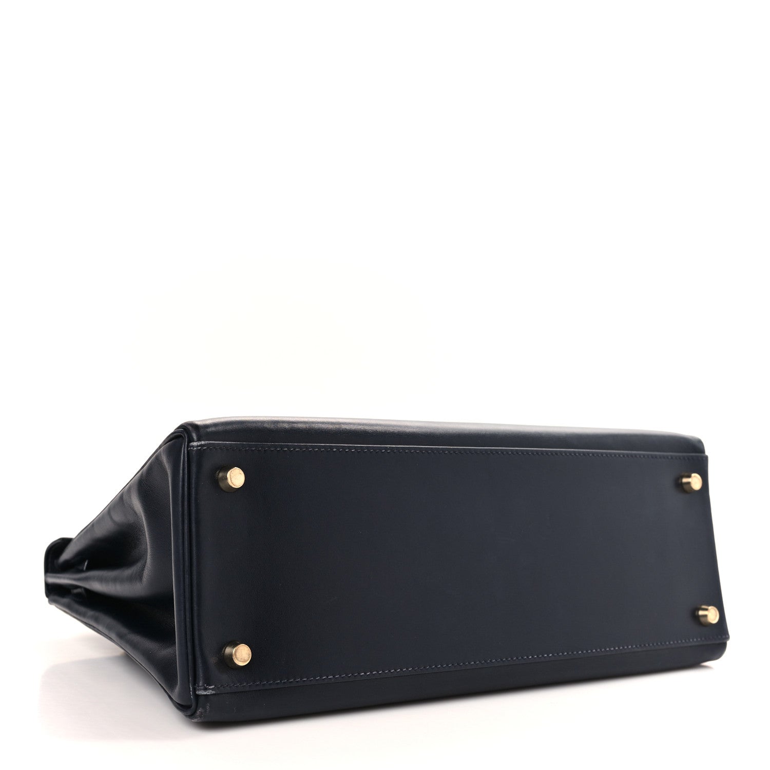 Hermes Box Kelly Retourne 32 Bleu Marine 4 of 9