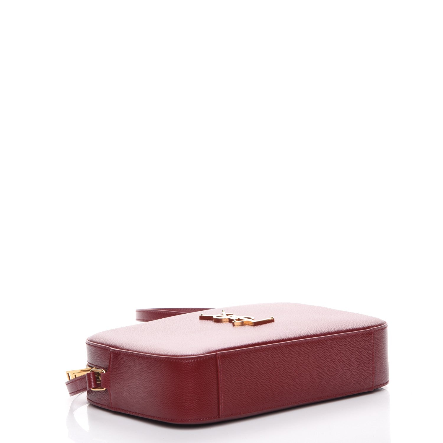 Saint Laurent Grain De Poudre Medium Classic Monogram Camera Bag Oxblood 4 of 7