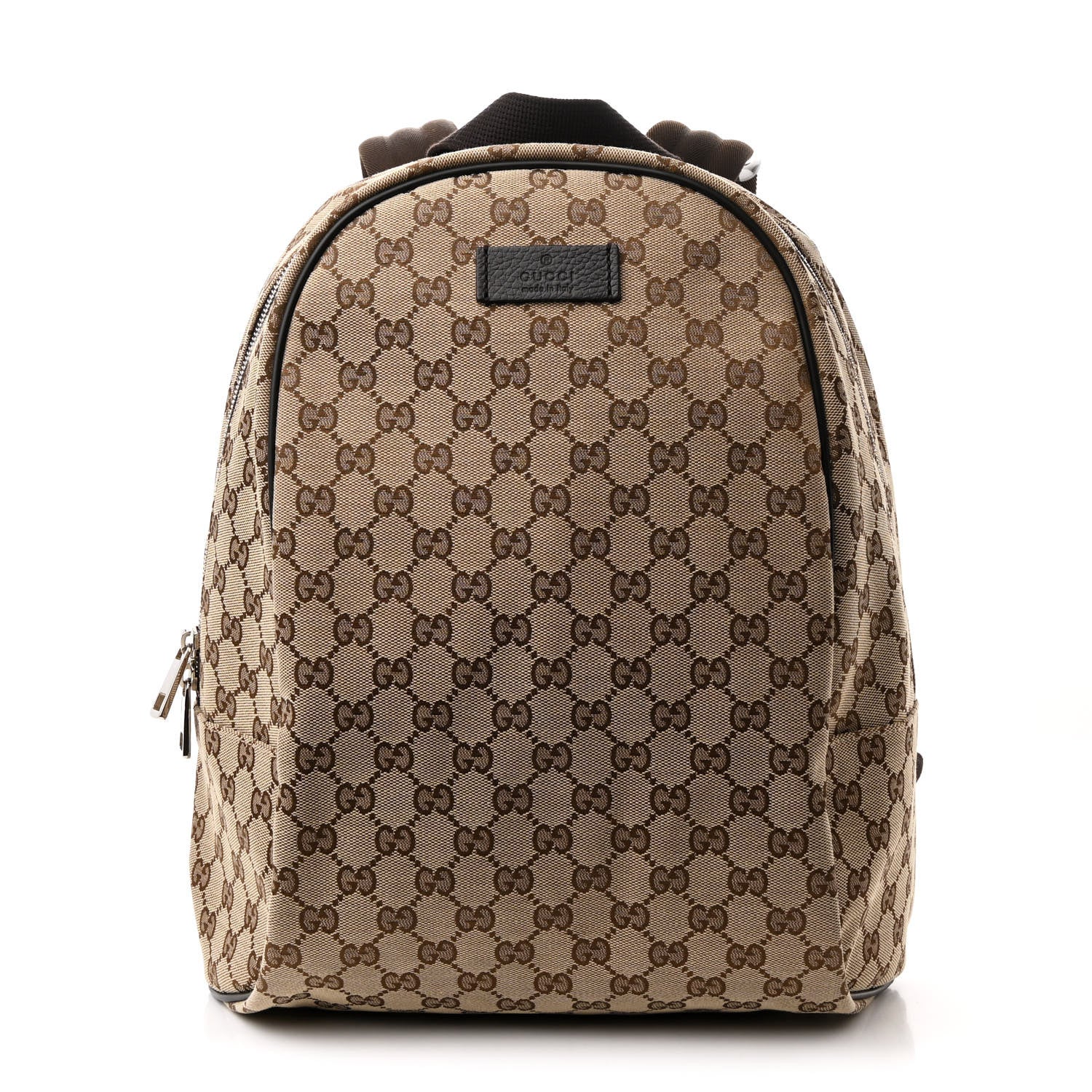 Gucci Monogram Travel Backpack Dark Brown 1 of 10