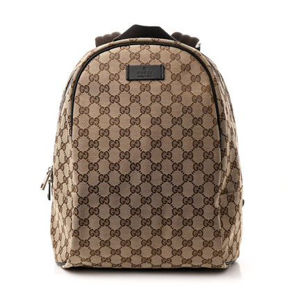 Gucci Monogram Travel Backpack Dark Brown 1 of 10