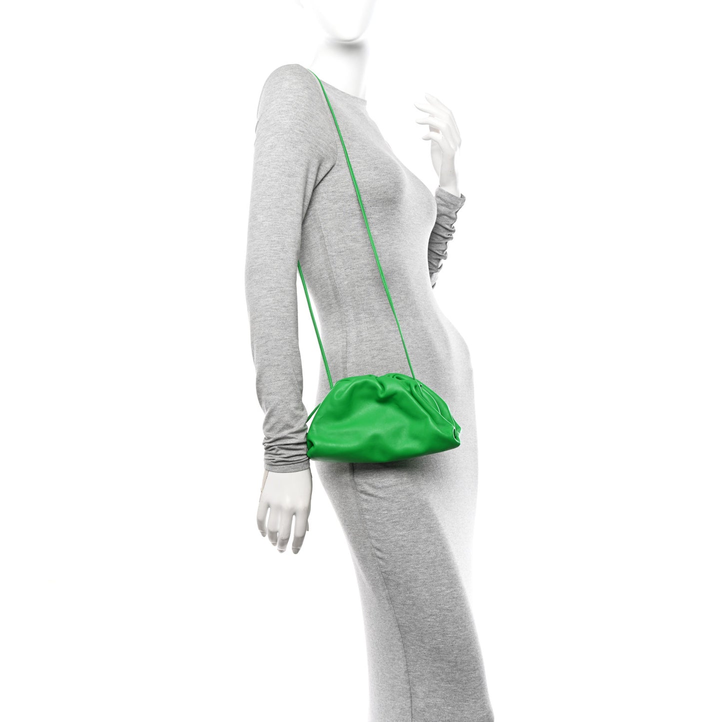 Butter Calfskin The Mini Pouch Parakeet