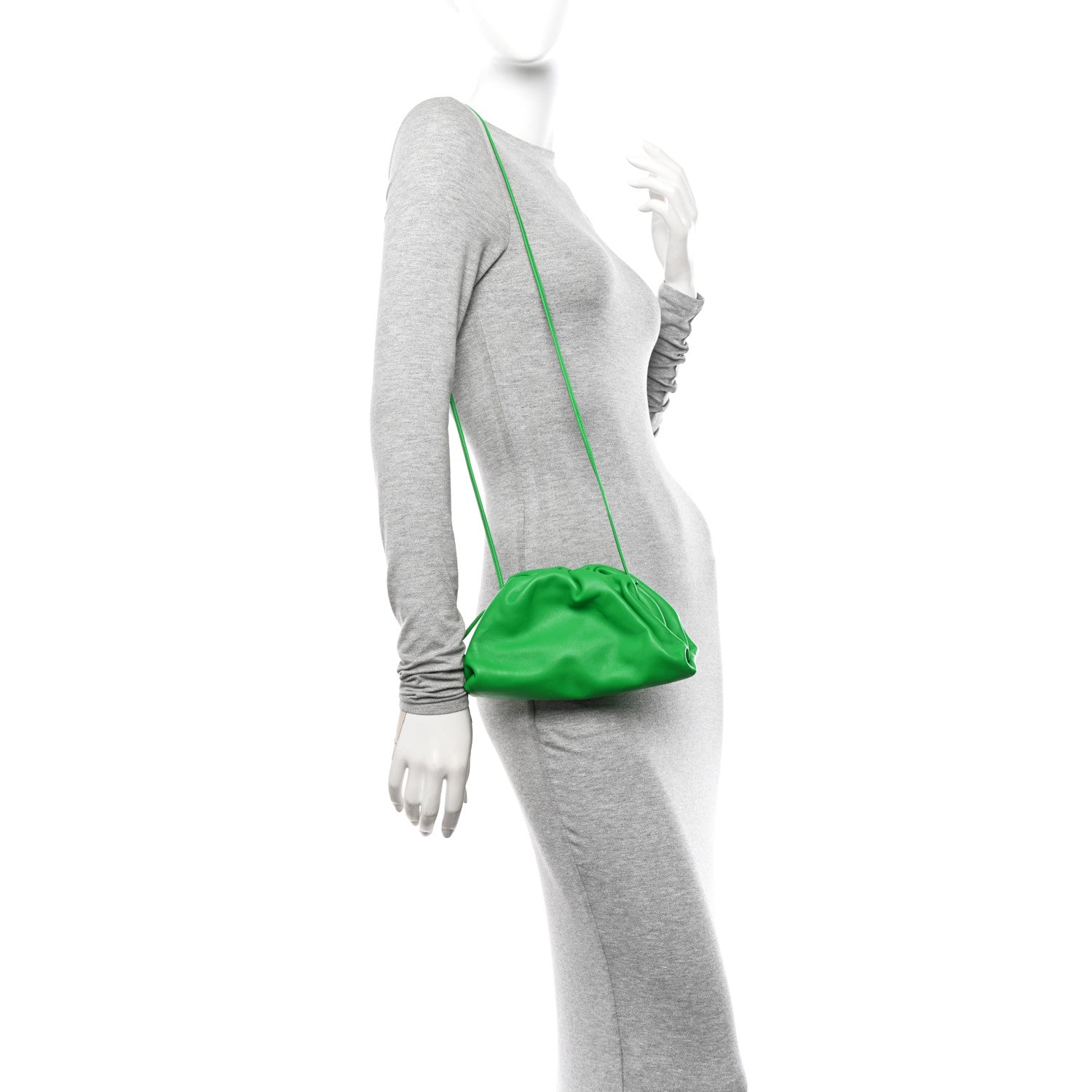 Bottega Veneta Butter Calfskin The Mini Pouch Parakeet 2 of 10
