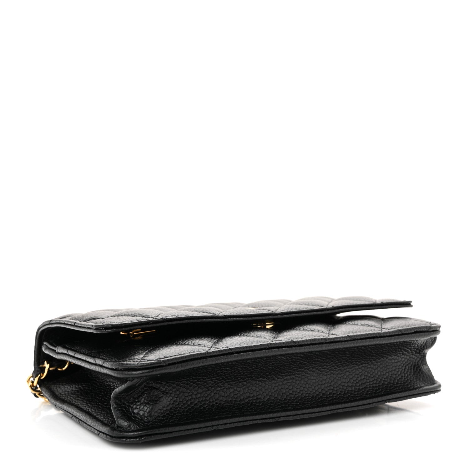 Chanel Caviar Quilted Wallet on Chain WOC Black 4 of 11