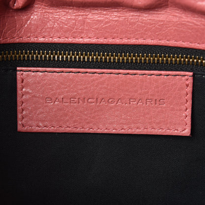 Balenciaga Agneau Classic Hardware Envelope Clutch Rose Bonbon 8 of 9