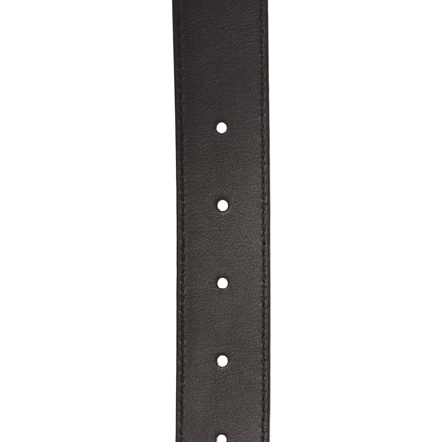 Moon Calfskin Double G 30mm Belt 85 34 Dark Cocoa