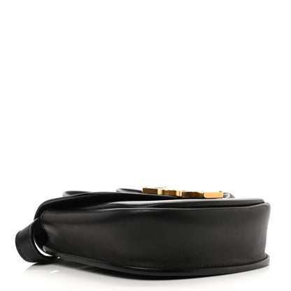 Saint Laurent Smooth Calfskin Mini Classic Monogram Kaia Satchel Black 4 of 16