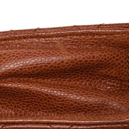 Chanel Caviar Quilted Small Retro Class Flap Brown 12 of 14
