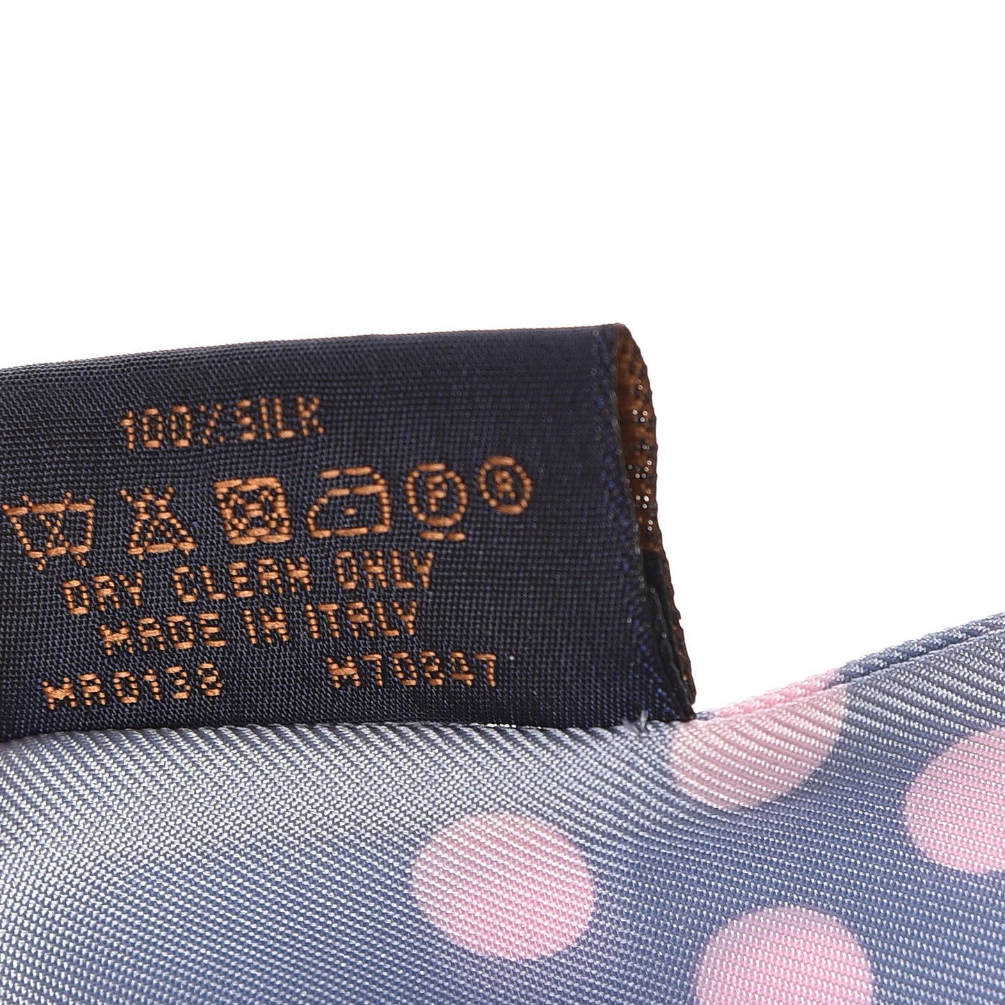 Silk Monogram Pop Confidential Bandeau Light Blue