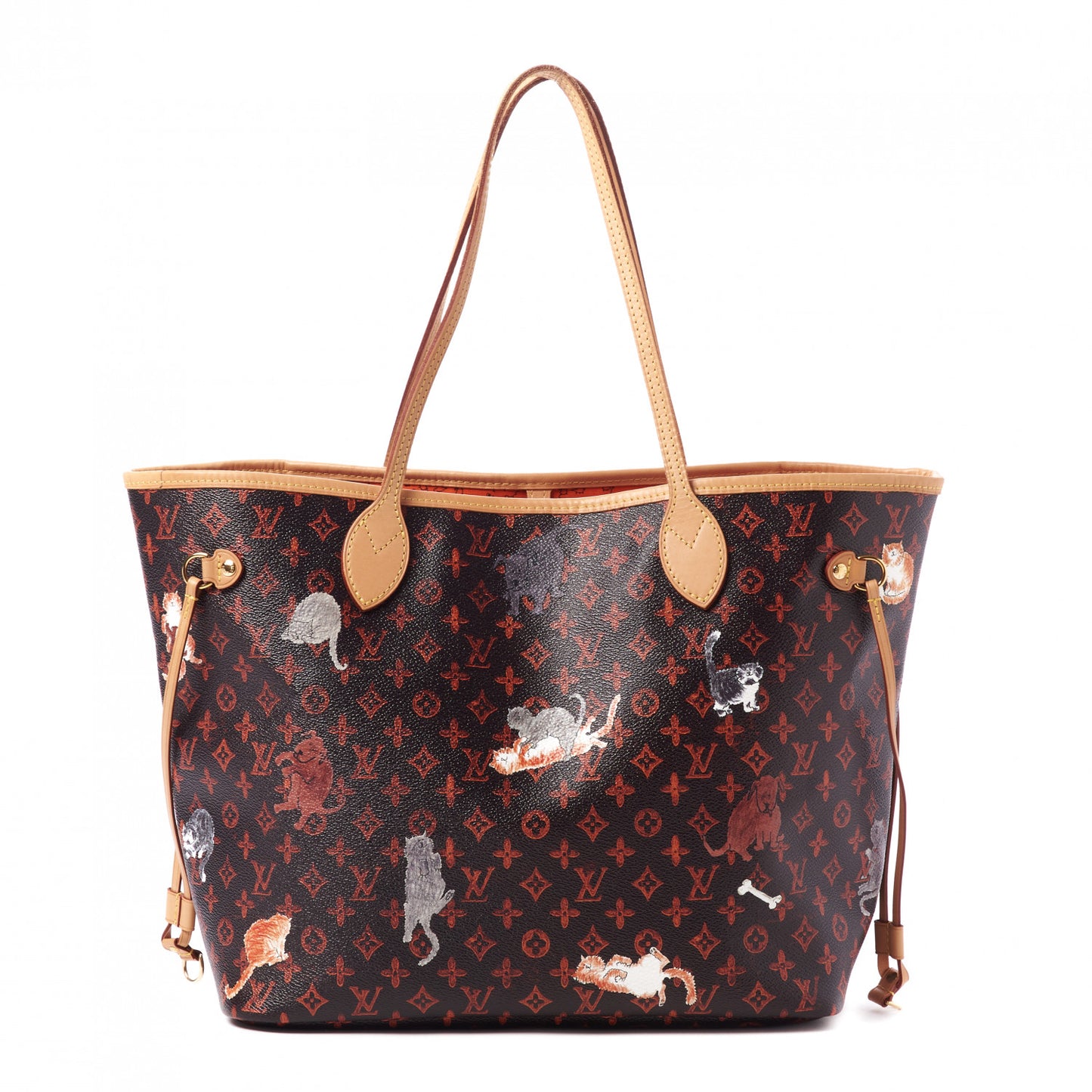Catogram Neverfull MM Marron