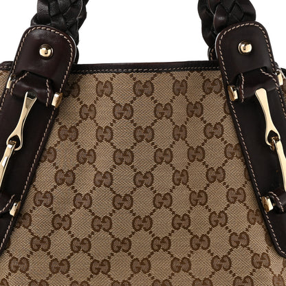 Gucci Monogram Small Pelham Shoulder Bag Dark Brown 8 of 10
